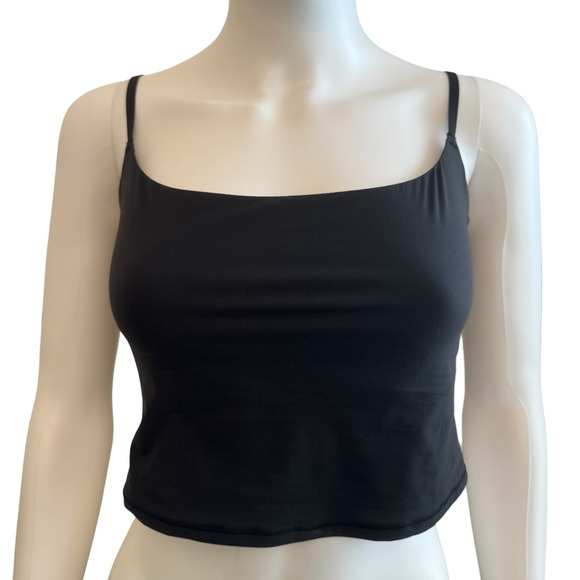 NEW SKIMS Women's Onyx Fits Everybody Cropped Camisole XS - Picture 2 of 7